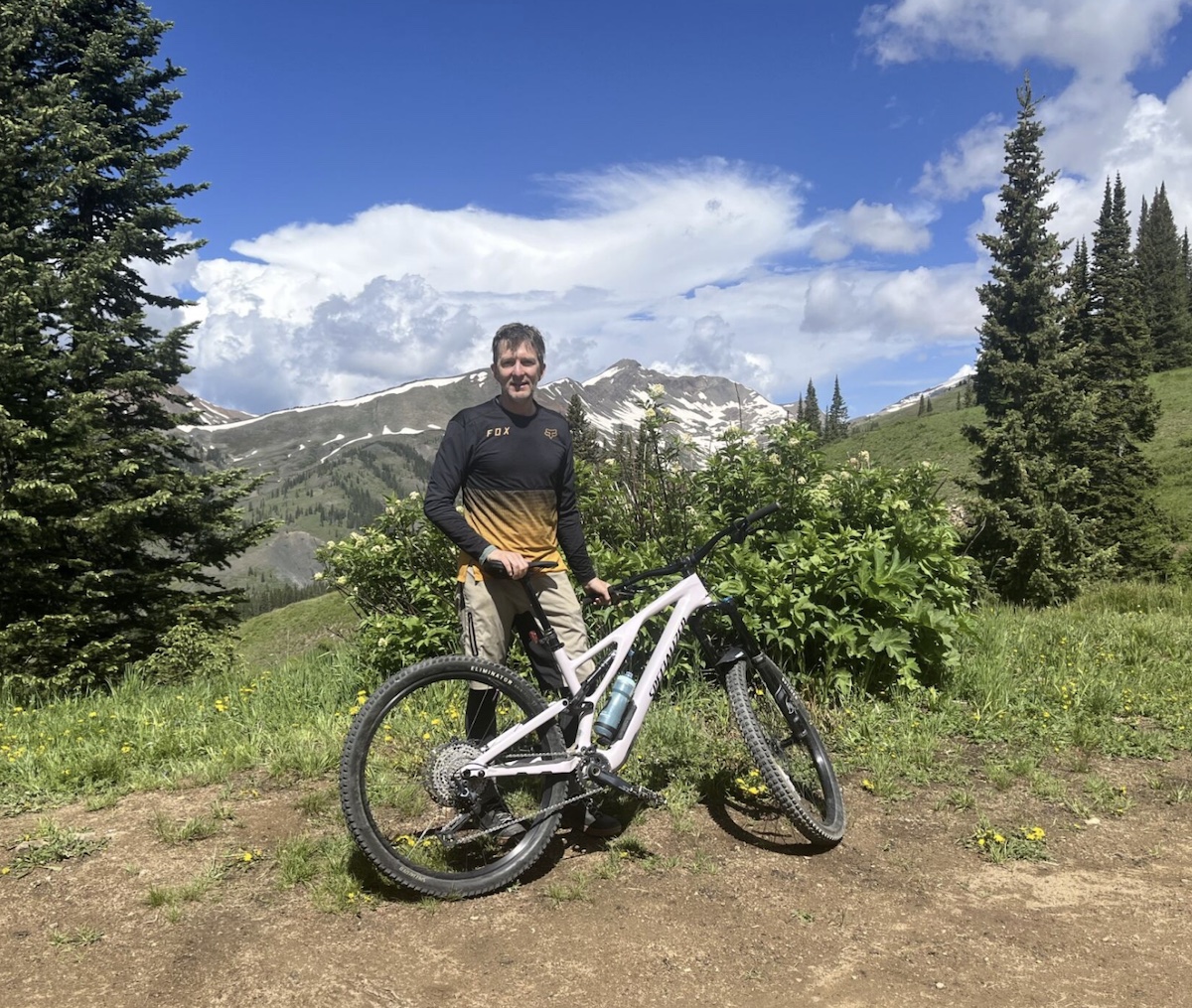 Dr. Buchheit mountain biking